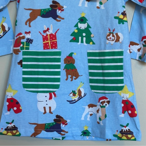 NWT Sz2T ML Monsoon Christmas Dress - Picture 2 of 6